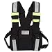 Socobeta Borsa Con Tracolla Gilet Per Walkie-talkie Gilet Per Imbracatura Tattica Radio TYT Giallo Riflettente