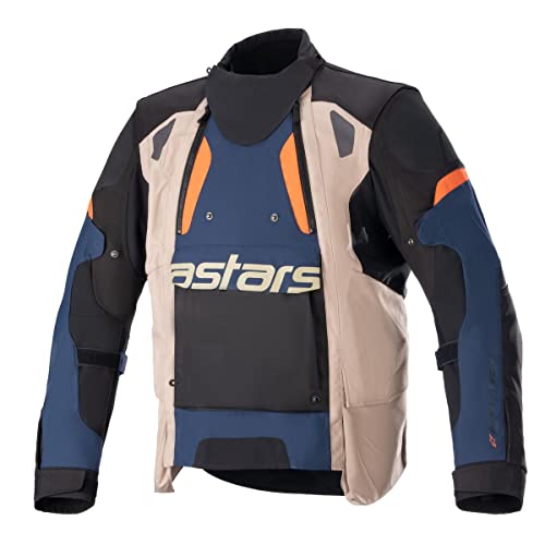 Alpinestars Halo Drystar Jacket (X-Large) (Blue/Black/Orange) #TOP15