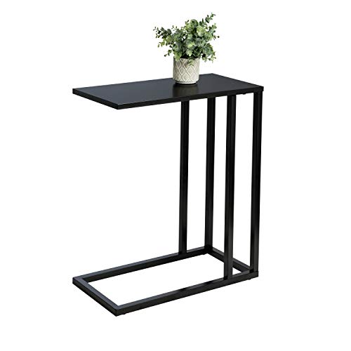 Honey-Can-Do C End Table Tbl-09821 Black #TOP1