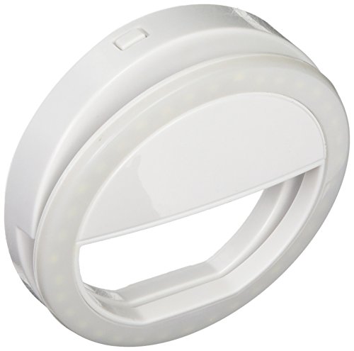 OCHO LED Sefie Ring Light Lighting Clip with 36 LED 3 Level Dimmable Universal Design for Smart Phone Tablet iPhone 7 7 Plus 6 6S Plus iPad mini 4 Pro and more (White)