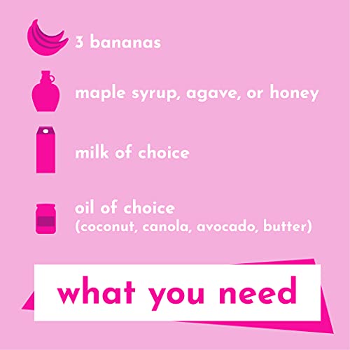 Gonanas Chocolate Chip Banana Bread Mix, Vegan, Gluten Free Healthy Snacks. Oat Flour Banana Bread Or Banana Muffin Mix. Women Owned, Us Ingredients, Dairy Free, Nut Free, Vegan Snacks (3 Pack) #TOP2