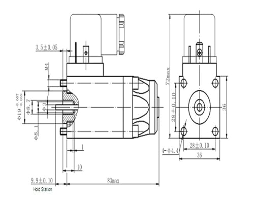 Bobine solénoïde MFB6-37YC AC220V hydraulique pour électrovanne - 3
