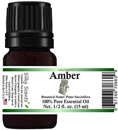 Amber Essential Oil, 100% Pure & Natural, 15 ML
