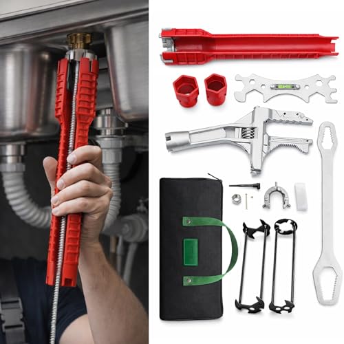 Basin Wrench Set – Ultimate 9-Piece Kit