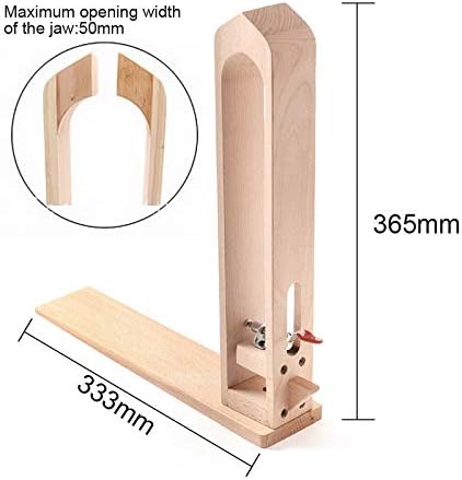 Wood Leather Hand Stitching Craft Table Lacing Desktop Sewing Supplies Pony Horse Clamp Holder Tool for DIY Sewing Stitching Lacing Carving Suturing (Self-Adhesive Leather) - Image 3