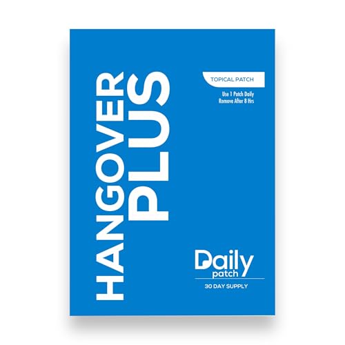 DAILY PATCH Recovery Patches for Men Women: 30 Pack Energy Boost Fast Recovery - Day Night Party Support Back for Party Fun Morning Revival