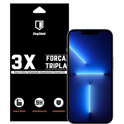 Película iPhone 13 Pro Max Kingshield Nano Vidro - Privacidade Fosca