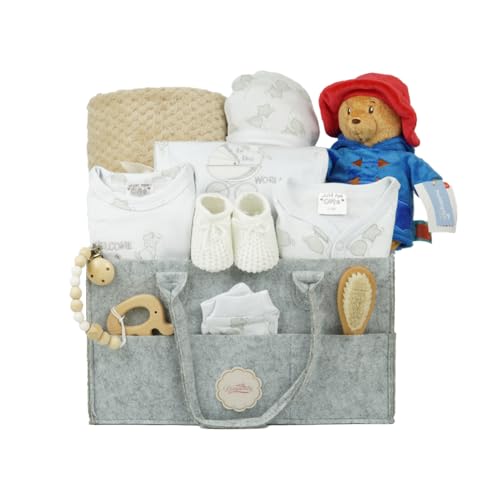 Rompibaby | Newborn Unisex Baby Gift Basket, Hand Packed Ham