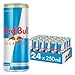Red Bull Energy Drink Senza Zuccheri, 250 ml, Confezione da 24