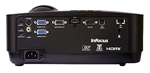 Infocus In128Hdx 1080P Dlp Professional Network Projector, Hdmi, 4000 Lumens, 15000:1 Contrast Ratio #TOP6
