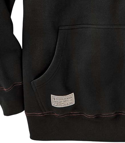 Image of Legendary Whitetails Mens Quarter Zip Hoodie Heavyweight Hooded Sweatshirt