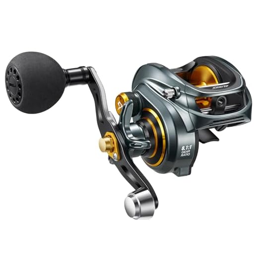 Piscifun Alijoz Baitcasting Fishing Reel, 300 Size Aluminum Frame Baitcaster, 33Lbs Max Drag 8.1:1 Gear Ratio, Freshwater & Saltwater Casting Reel, Low Profile Baitcaster Reel for Musky (Right Handed)