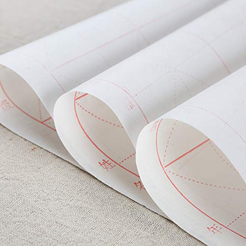 Papel de caligrafia de polpa de bambu DriKou, conjunto de caligrafia chinesa para escrita e desenho