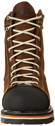 Timberland Pro - Mens Gridworks 8â€ Alloy Safety Toe Waterproof Boot, Size: 9 2E US, Color: Brown2