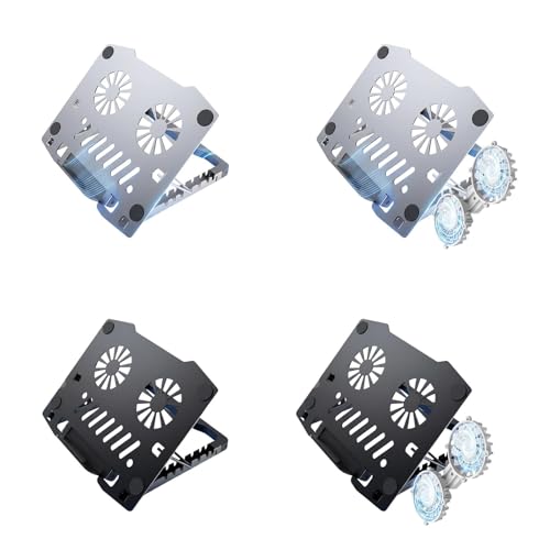 Soporte plegable portátil para laptop con 6 alturas ajustables miniatura 5
