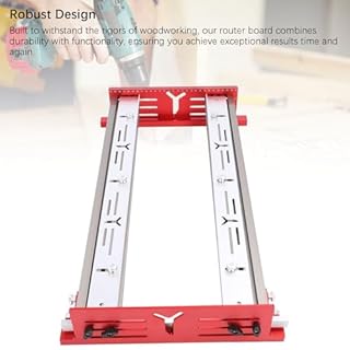 Router Sled for Flattening Slabs, DIY Woodworking Router Sled, Portable Easy to Adjust Slab Flattening Jig, for Wood Flattening, Home DIY