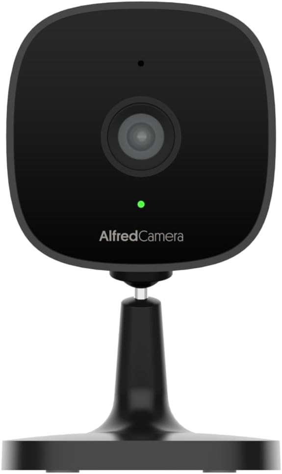 AlfredCamera Indoor Security Bullet Camera(Black) Plug