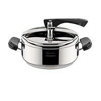 Lagostina Casseruola a Pressione La Classica Lagofusion, Pentola a Pressione Ø 22 cm