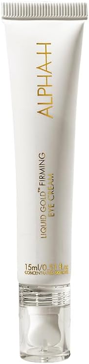 Liquid Gold Firming Eye Cream – Peptide Eye Treatment for Fine Lines, Dark Circles & Puffiness – Brightening Under Eye Cream
