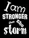 Produktbild I Am Stronger Than the Storm: Address Book, Large Print for Seniors, 8 1/2" x 11"