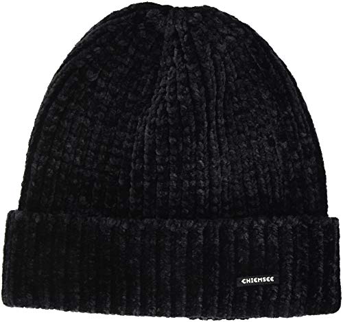 Preisvergleich Produktbild Chiemsee Damen kuschelige Mütze, Deep Black, ONE SIZE ONLY