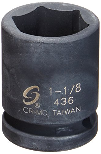 Sunex 0436 3/4 Zoll Antrieb 1-1/8 Zoll Kraft-Stecknuss Cover