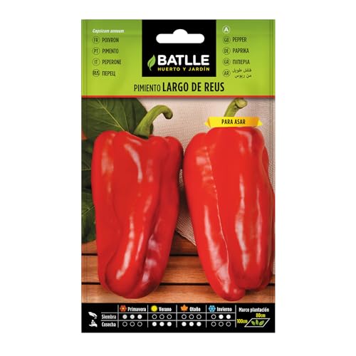 Batlle Gemüsesamen - Grosse Paprika Reus (150 Samen) Batlle Gemüsesamen - Grosse Paprika Reus (150 Samen)