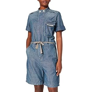 G-STAR RAW Damen Shortsleeve Workwear Playsuit Jumpsuit