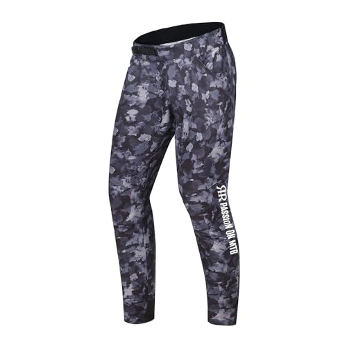 REYSHIONWA Men's MTB Biking Pants Downhill Riding Pants Mountain Bike Pants BMX Trousers Cycling Dirt Bike Pants Camo