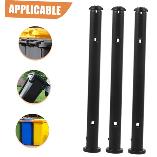 Image of STOBAZA Trash can Lid Accessories - 4Pcs Universal Plastic Latches for Outdoor Trash Cans Dustbin Lid Latches for Secure Closure