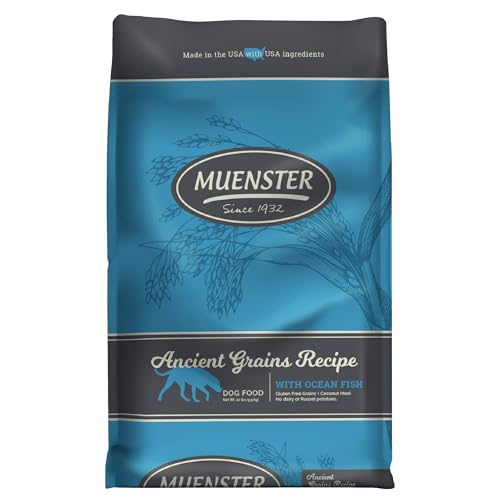 Muenster Ancient Grains Fish Dog Food 22lb Gluten-Free