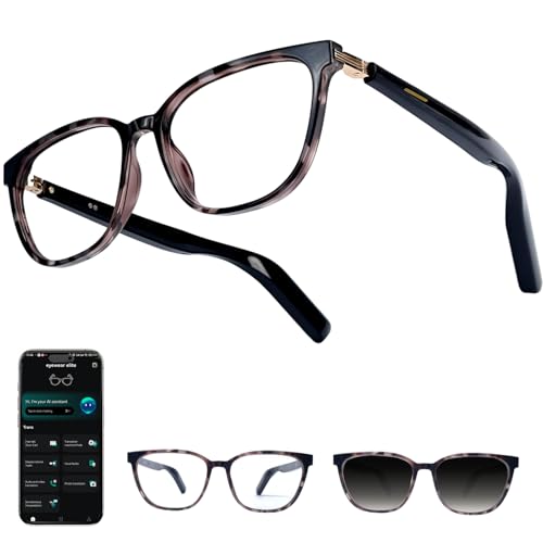 Ai Smart Glasses with Bluetooth Translation & Music