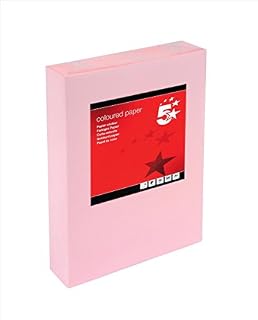 5 Star Office Coloured Copier Paper Multifunctional Ream-Wrapped 80gsm A4 Light Green [500 Sheets]