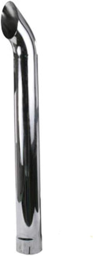 Reliable Aftermarket Parts Our Name Says It All -ZNL89057C New Universal Curved Chrome Exhaust Stack PM89057C ZN489057C 89057C
