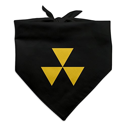 GRAPHICS & MORE Fallout Shelter Civil Defense Symbol Radioactive Radiation Safe Zone Dog Pet Bandana