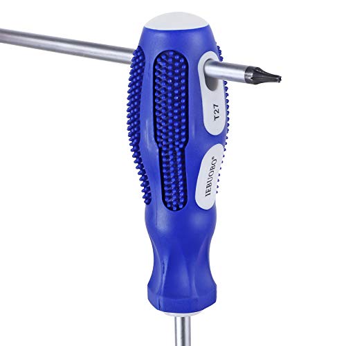 Iebuobo 8-Piece Extra Long Torx And Slotted Phillips Screwdriver Set, Length 12-Inch T10-T30, Plus Long Star Screwdrivers, Ph2 12" Long Cross-Head & Flat Blade Screwdriver #TOP3