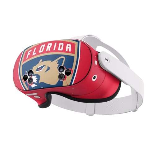 Protégez Meta Quest 3S des Rayures avec Autocollant Vinyle NHL Florida Panthers