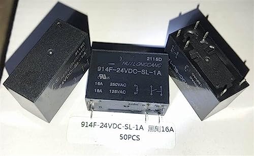 Relé 6 pines 24V 16A para reparar electrodomésticos y climatización