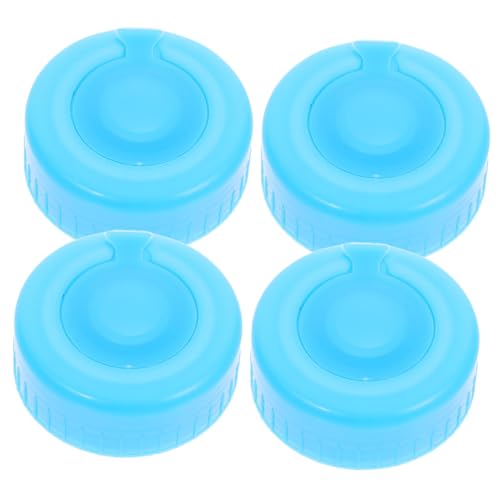 Homoyoyo 4 Piezas Tapa para Garrafas y Botes de Agua Reutilizables de Antigoteo y Sellado Hermético Tapas Resistentes para Botellas de Cocina y Uso Diario