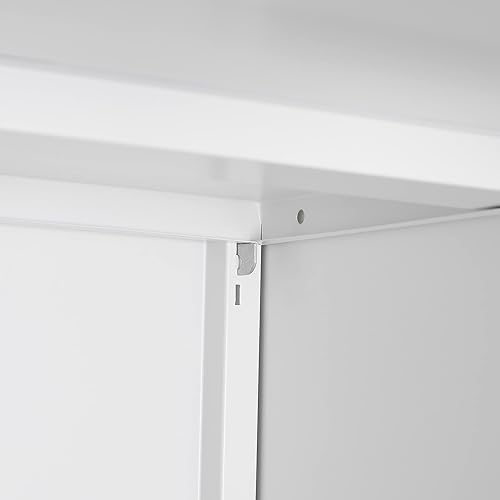 Miniatura 9 de Soporte de impresora de metal con almacenamiento, carrito de impresora rodante resistente con ruedas y estante ajustable, soporte grande para