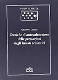  Tecniche di autovalutazione delle prestazioni negli istituti scolastici