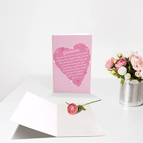 Mother's Day Card For Grandma, Grandma Birthday Greeting Card, Mother's Day Card From Grandchild, Times Spent Together Will Be Cherished Forever #TOP2