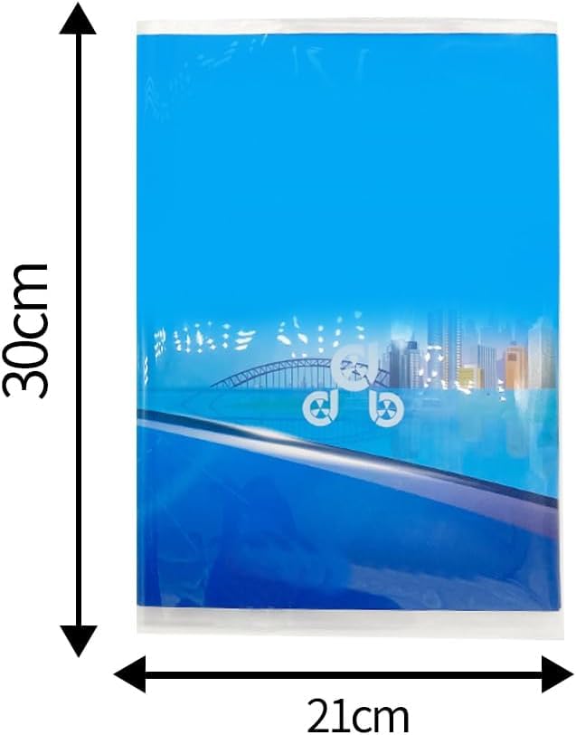 AEKZOX Buchumschläge 10 Stück - Selbstklebend & Transparent Für Schulbücher