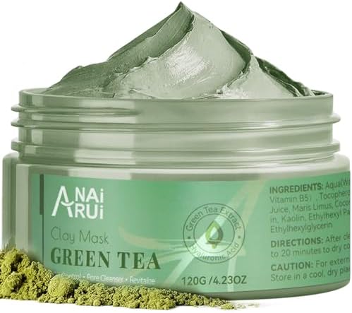ANAI RUI Green Tea Mask, 4.23Oz