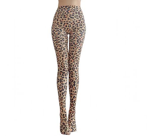 Image of Sahabowi Women's Sheer Tights, Digital Print Designs Stockings