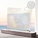 SYBECHATF Foam Flat Screen TV Cover and Bubble TV Protective Cover Fits Up to 65''W x 36''H, Flat Screen TV Protection During House Moving,Home Renovation, or Storing (2-Foam and Bubble)