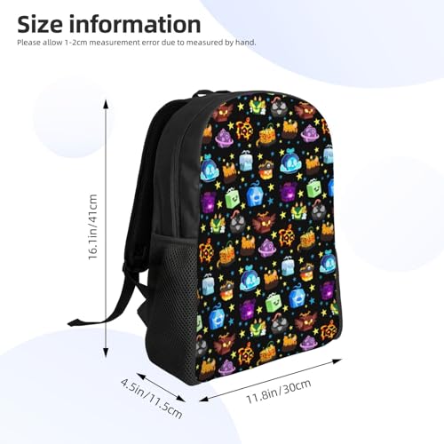 Cute blox game fruits Backpacks Gifts, Elementary Daypacks Bookbag, Light Laptop Rucksack Primary Daily Travel Work Bookbag3