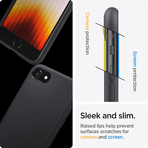 Spigen Cover Silicone Fit Compatibile con iPhone