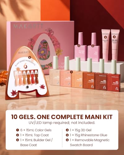 Plant-Based Gel Nail Polish Kit 1 - image 2