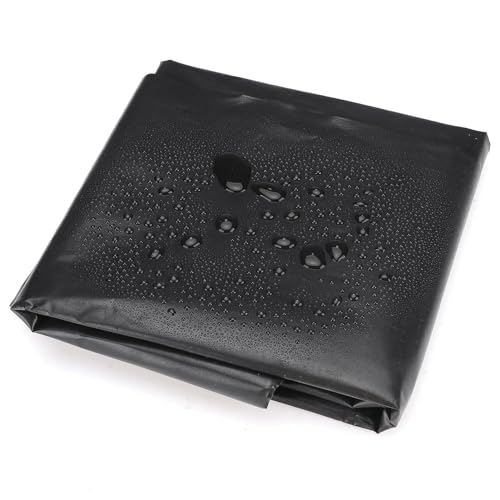 Membrane préformée en PEHD bâche noire pour réparer un bassin de jardin poreux 5 x 7 m